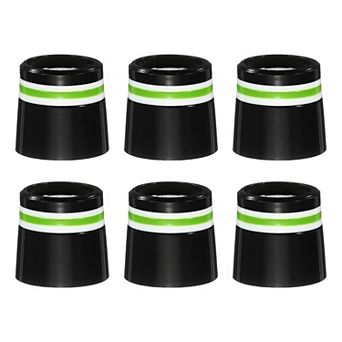 0.5 Inch Golf Ferrules, Taper Tip Shaft Golf Iron Ferrules CAP Shaft Tip Protector 6 pc
