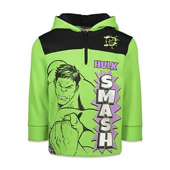 Marvel Avengers Fleece Quarter-Zip Hoodie