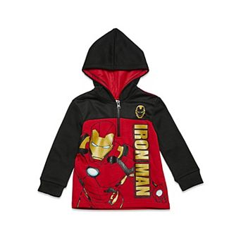 Marvel Avengers Fleece Quarter-Zip Hoodie
