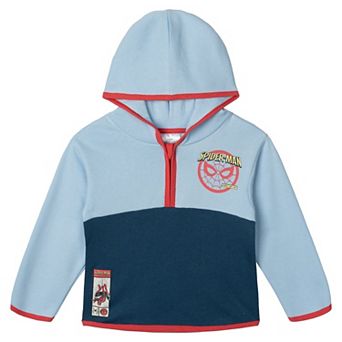 Marvel Spider-Man Fleece Quarter-Zip Hoodie