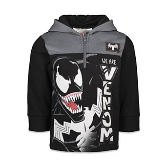 Marvel Spider-Man Fleece Quarter-Zip Hoodie