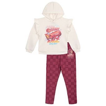 Disney's Cars Fleece 2 pc Hoodie and Leggings Set