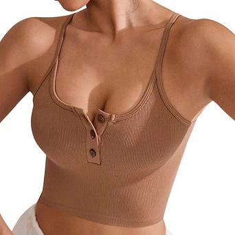 Womens Sleeveless Yoga Top Sports Vest