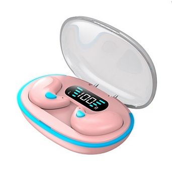 Wireless Sleep Bluetooth in-Ear Headphones,LED Digital Display Charging Case,Noise Cancelling
