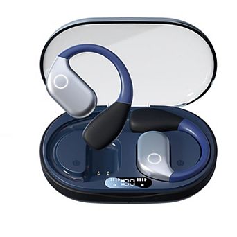 Bone Conduction Headphones,Open Ear Headphones Wireless Sports,Built-in Mic,Crystal-Clear Calls