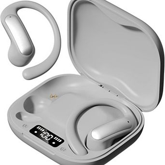 Open Ear Bluetooth Headphones Waterproof Wireless Sports Earbuds,Digital Power Display,Light Weight
