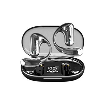 Bluetooth 5.4 Headphones Open Ear Sports Headphones,60H Playtime ENC Call Noise Reduction Headset