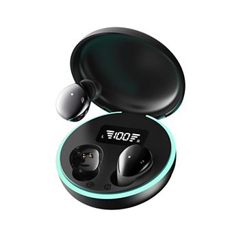 Mini Invisible Sleep Wireless Earbuds, Bluetooth Low Latency Headphones with Call Noise Cancellation