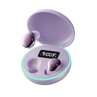 Mini Invisible Sleep Wireless Earbuds, Bluetooth Low Latency Headphones with Call Noise Cancellation
