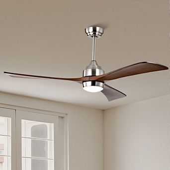 52 in Indoor and Outdoor Ceiling Fan with Lights for Patio Living Room Bedroom