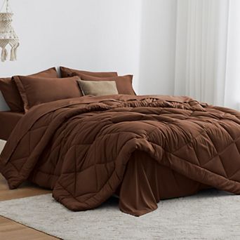 7 pc All Season Bed In A Bag Bedding Set Soft Lightweight Hypoallergenic