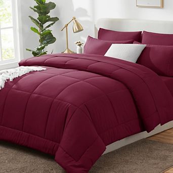 7 pc All Season Down Alternative Bed In A Bag Set Easy Care