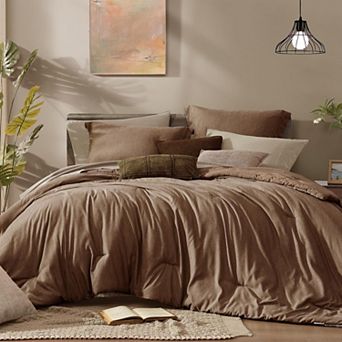 7 pc Bed In A Bag Set Extra Soft All Season Machine Washable Bedding