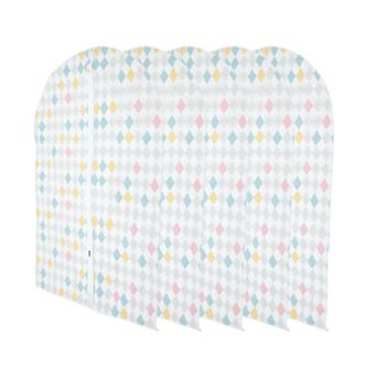 47.24"x23.62" Dustproof Translucent Garment Bag for Closet 5 pc Clear GARMNT BAG