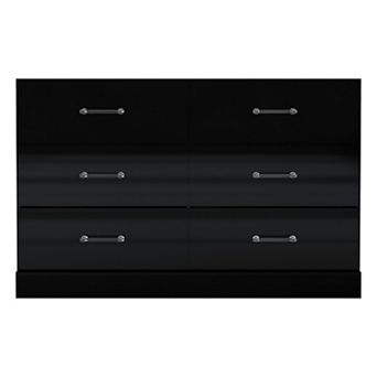 Contemporary 6 Drawers Dresser