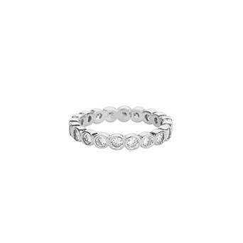 Sterling Silver 18k Gold Plated Margot Ring Sparkle Everyday Wear