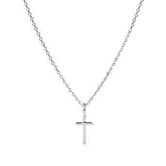 14k Gold Plated Marielle Mini Cross Necklace Simple Effortless Piece