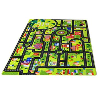 Area Rug for Kids Room Educational Carpet Machine Washable Playroom Game Carpet Children Play Mat