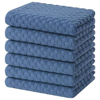 Kitchen Towels Super Absorbent Dish Towels Reusable Tea Towel With Hanging Loop Pinegrid Designed
