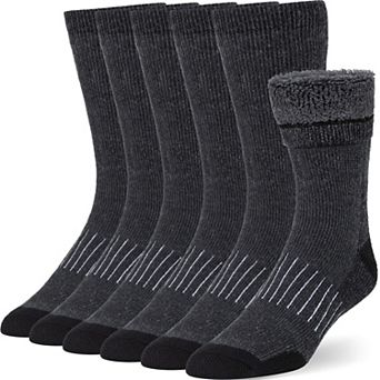 3 Pairs Merino Wool Thermal Winter Boot Socks Men Women