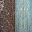 Rustic Teal Brown