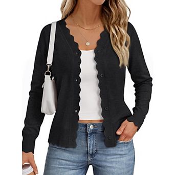 Women's Lightweight Cardigan Long Sleeve