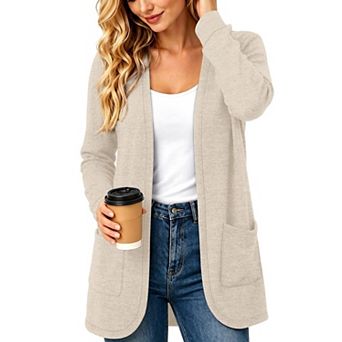 Womens Cardigan Casual Long Sleeve Fall Shirts