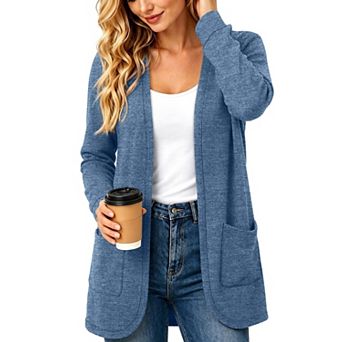 Womens Cardigan Casual Long Sleeve Fall Shirts