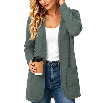 Womens Cardigan Casual Long Sleeve Fall Shirts
