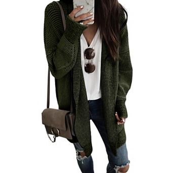 Women Cardigan Fall Outfits Apricot