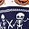 Halloween Navy Blue