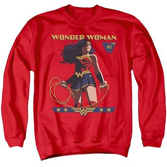 Wonder Woman Stance Adult Crewneck Sweatshirt