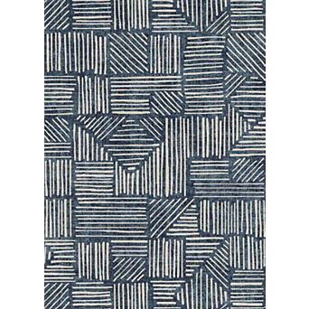 Modern Abstract Geometric Line Indoor Rug Contemporary Decor Carpet for Living Room Bedroom Office