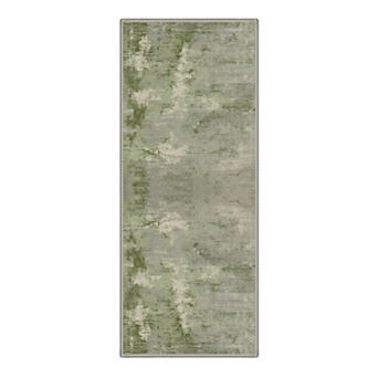 GENIMO Area Rug, Low Pile Washable Non Slip Versatile Rug for Living Room Home Decor