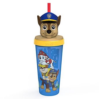 Zak Designs Paw Patrol Chase & Friends Super Sipper 18-oz. Straw Tumbler