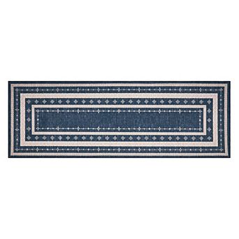Washable Area Rug with Non-Slip Backing Soft Easy to Clean Carpet
