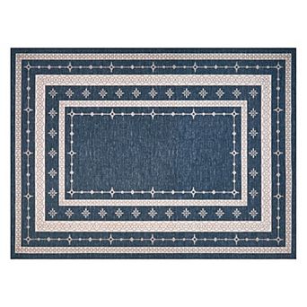 Washable Area Rug with Non-Slip Backing for Living Room Bedroom