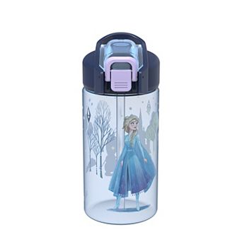 Zak Designs Disney's Frozen Elsa Jubilee 16 oz. Straw Water Bottle