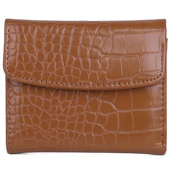 Julia Buxton Trifold Wallet With Zip Pocket