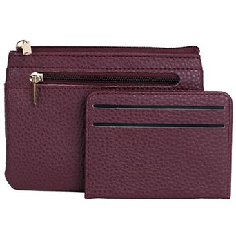 Julia Buxton Coin Pouch With Card Slots