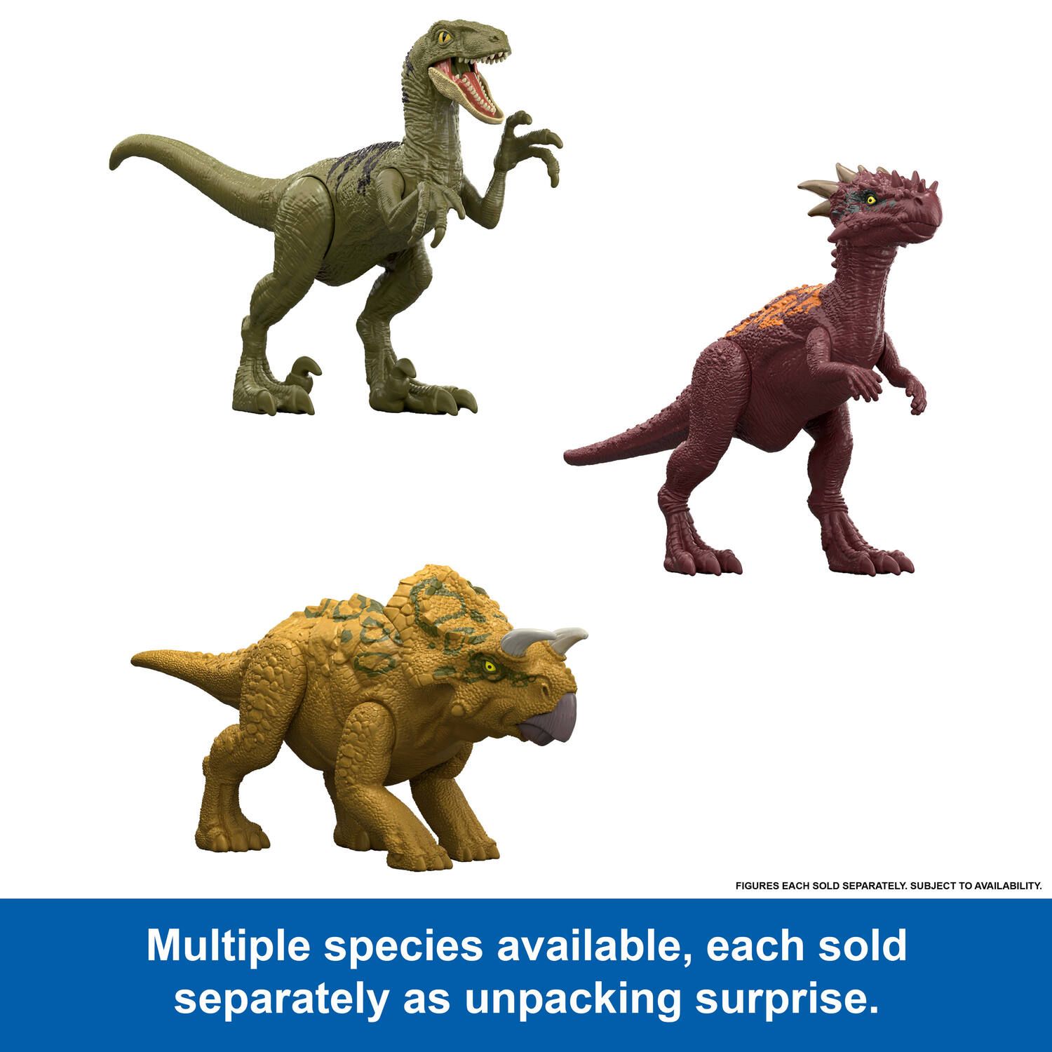 Детские фигурки Mattel Jurassic World Dino Reveal Warm Water Color Change Dinosaur Toys - Styles May Vary — фото 5