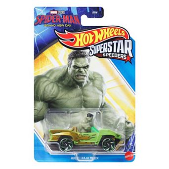 Mattel Hot Wheels Superstar Speeders Hulk Character Vehicle