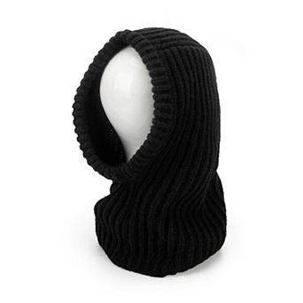 Women's isotoner Rib Knit Hooded Balaclava