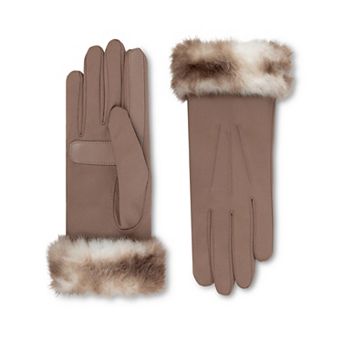 Women's isotoner SmartDRI® Spandex Stretch Gloves with Plush Cuff & smarTouch® Technology