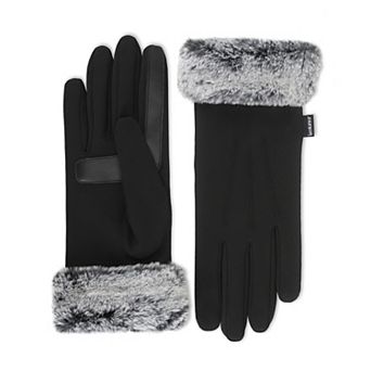 Women's isotoner SmartDRI® Stretch Gloves with Plush Cuff & smarTouch® Technology