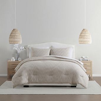 Palm Aire Theo Gauze Cotton Comforter Set with Shams