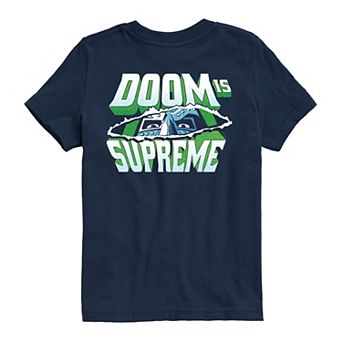 Boys 8-20 Marvel Avengers: Doomsday "Doom is Supreme" Short Sleeve Graphic Tee