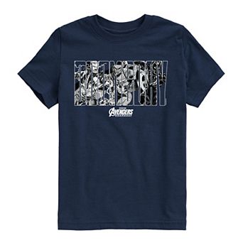 Boys 8-20 Marvel Avengers: Doomsday Group Logo Short Sleeve Graphic Tee