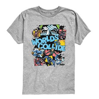 Boys 8-20 Marvel Avengers: Doomsday "Worlds Collide" Short Sleeve Graphic Tee