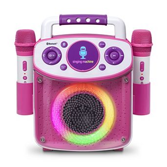 Singing Machine Mini Karaoke Machine & Microphones